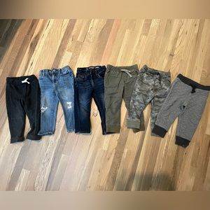 Toddler Boy Fall Pants Bundle (Cat and Jack, Gap, Old navy)